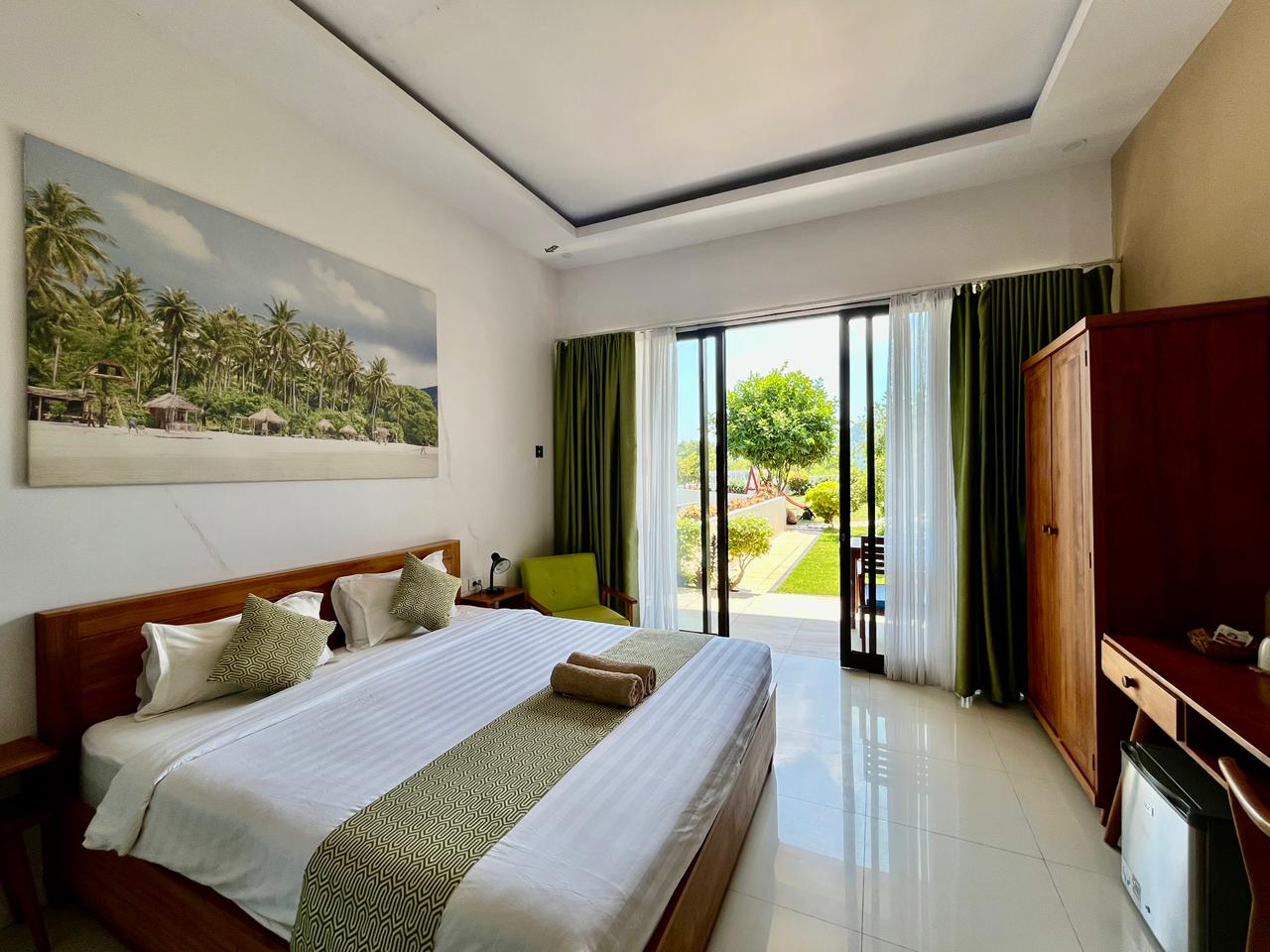 Themed rooms inspired by the island