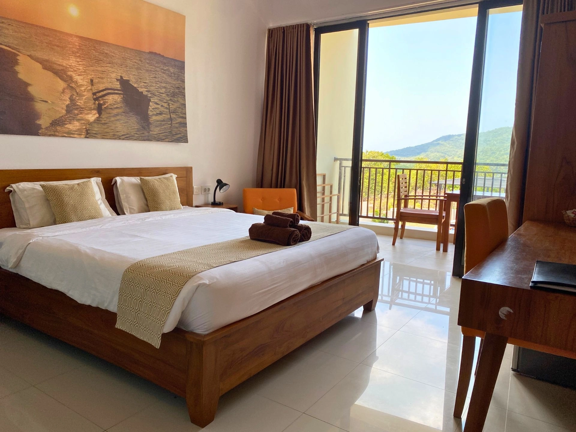 Themed rooms inspired by the island