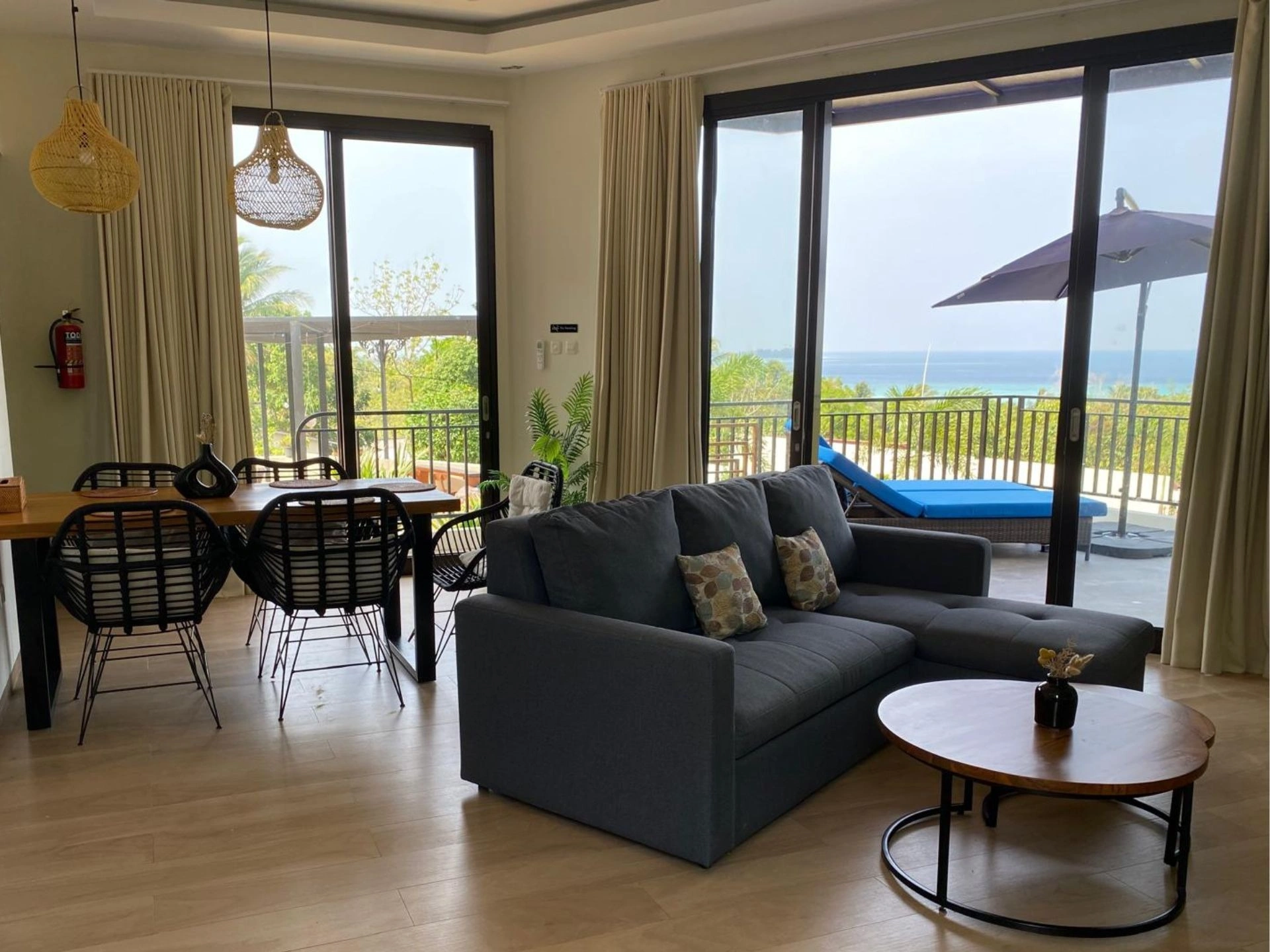 Themed rooms inspired by the island